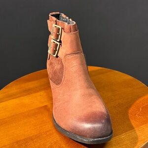 Sorel Burro Brown Waterproof Ankle Boots